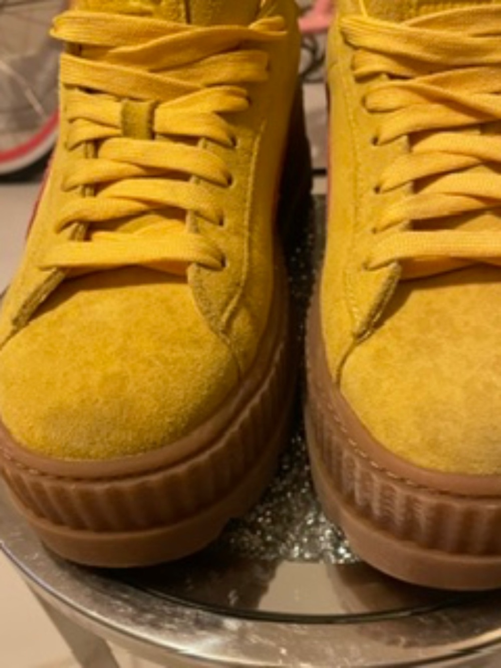 Rihanna’s FENTYXPUMA Creeper Platforms in premium suede (8.5) - Picture 8 of 15